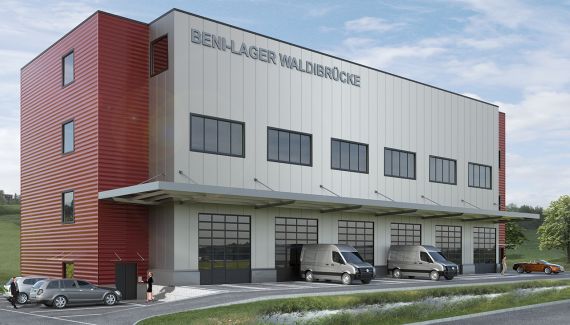 2014 - Neubau Gewerbe- und Industriegebäude Beniswiss